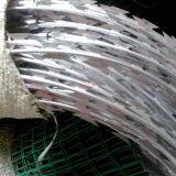 Razor Barbed Wire/ Razor Wire/razor Blade Wire Fence，Galvanized and PVC Coated，Barbed Wire thumbnail-3