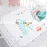 30cm*40cm Cartoon Print Design 3 In 1 Contour Waterproof Cover Baby Diaper Changing Mat Pad thumbnail-2
