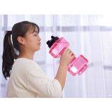 Wholesale 2600ml PET Material Fitness Sports Dumbbell Shape Shaker Water Bottle for Gym thumbnail-4