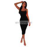 LAITE D2008 Best Sellers Comfortable Women Casual Sleeveless Summer Dresses Ladies Sexy Backless Dress thumbnail-3