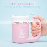 Wholesale Factory Manufacturer Paw Cleaner Self Cleaning Wash Washer Bottle Pet Dog Foot Feet Brush Cup thumbnail-3