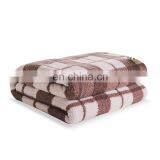 Wholesale Luxury Thick Double Layer Bonded Custom Printed Sherpa Blanket With Flannel Lined thumbnail-2