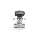 Sunthai 1/2" Bsp Needle Valve Sanitary PN64 SS304 Mini Hydraulic NPT Needle Valve thumbnail-3