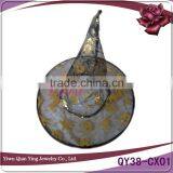 New Halloween Costume Carnival Folding Wizard Witch Hat thumbnail-1