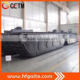 Large scale amphibious pontoon for 30-33t excavator assembly heavy construction machinery Undercarriage of amphibious excavator