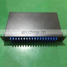 Customized 19 Inch 1U 48 Port Fiber Rack Patch Panel Full Loaded With Adapters And Pigtails thumbnail-5