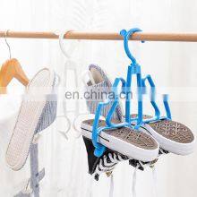 Space Saver Multi Purpose Wall Mount Display Logo Swing Handbag Shoe Custom Plastic Hanger thumbnail-1