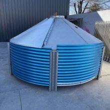 Circular Corrugated Steel Water Tank HDG Galvanized Steel Storage Water Tank