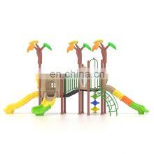 Factory Price Plastic Outdoor Playground With 4 Slides Tree Series Playground Equipment Items Children Entertainment Equipment thumbnail-1