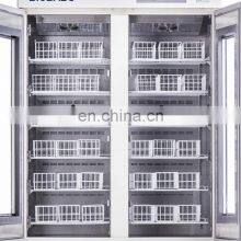 BIOBASE Blood Bank Refrigerator BBR-4V608 Double Fridge and Freezer for Laboratory or Hospital thumbnail-4