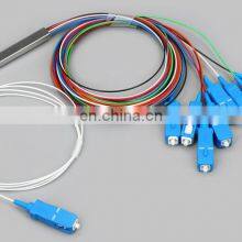 SC APC UPC 1 x 4/1 x 8 Fiber Optic PLC Splitter SC Splitter Mini Tube Type Splitter thumbnail-5