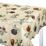 Wholesale Home Flanno Table Cloth Square Table Floral Print Tablecloth thumbnail-4