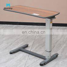 In Stock China Wholesale Hospital Furniture Equipment Bedside Movable Table Meidcal Dinning Over Bed Table For Patient thumbnail-2