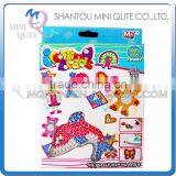 Mini Qute DIY Ironing Hama Perler Beans 3D Jigsaw Dolphin Model Building Block Educational Toy (Accept OEM) NO.BT-0053B-1