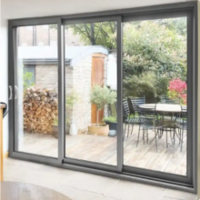 Super-house Thermal Break Aluminum Alloy Sliding Door Meeting Room Aluminum Sliding Doo thumbnail-4