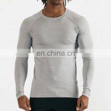 Factory Direct Supply Breathable Sport Long Sleeve Quick Dry T Shirts Gym Men'S Top thumbnail-1