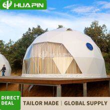 Scenic Area Campsite Tent Resort Residents' Accommodation Spherical Tent Room 6-meter Starry Sky Tent Hotel Wind Resistant and Warm thumbnail-5
