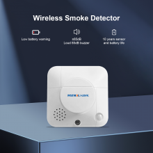 Best Wireless Ring Smoke Detector Fire Alarm 433MHz