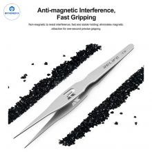 Ultra-Fine Pointed Tweezers for Small Chip and Jumper Wire Manipulation thumbnail-4