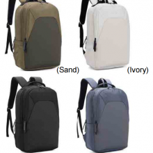 Wholesale Laptop Bag Durable Waterproof Polyester With Luggage Attachment Strap School Travel Backpack thumbnail-2