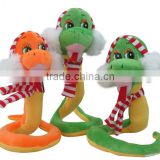stuffed snake, plush snake , plush toy snake