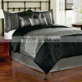 Embroidered Patchwork Polyester Duvet Cover Comforter Set thumbnail-1