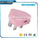 5V 1A Travel Charger Usb 5V 1A Colorful Mini Usb Home/travel Charger Quick Charging 5V 1A 3 Pin Usb Travel Charger Free Sample thumbnail-4