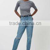 2016 Fashin Wear Marle Cropped Knit Tee HSS3012 thumbnail-4