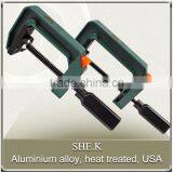 HongKong SHE.K Woodworking Fixed Aluminium G Clamp