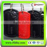 Leather Rfid Keyfob/ Nfc Key Fob for Access Control thumbnail-1