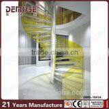 Demose Customized Acrylic Railing Stair Prefabricated Stairs Indoor