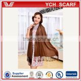 factory price wholesale new styles fashion scarf shawl in low MOQ