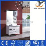 Hangzhou PVC high gloss white bathroom furniture