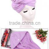 Factory OEM Hair Turban Absorbent Turban Toewl Microfiber Hairwrap thumbnail-4