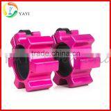 Crossfit Olympic Standard 5 cm Aluminum Barbell Clips Quality Choice thumbnail-6