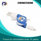 Wholesale New Products Retractable Micro Cable USB Cable For Mobile thumbnail-1