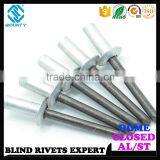 MANUFACTURER ISO 15973 AL/ST CLOSED TYPE RIVETS thumbnail-4