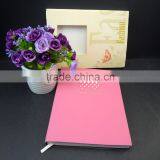 Pink pu Leather Butterfly Shape Die Cut Notebook thumbnail-1