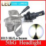 2 X 20W CR-EE Automotive Accessories12V Led Light 5th Generation Headlight h4 Led Headlight thumbnail-1