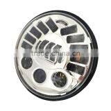 7" 8790 Smart Motorcycle Headlight Lights 7inch Round Headlight With Amber Left and Right Turning Signal With Parkinglight thumbnail-4