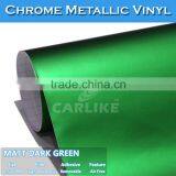 Application Dry Stick and Heat Gun Air Bubble Free Matt Chrome Ice Sticker for Car Parking 1.52x20m thumbnail-2