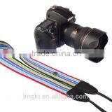 Universal Colourful Ribbon Pattern D-SLR Camera Strap Shoulder Neck Strap Grip LO-10 thumbnail-4