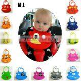 2013 with multi-styles designs silicone infant bibs/ baby bibs