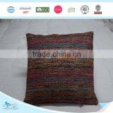 Embroidery Chevron Linen Cushion thumbnail-4