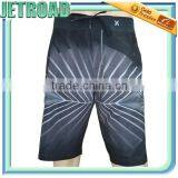 Customer Men 4 Way Stretch Sublimation Printing Stitchless Welded Board Shorts