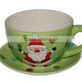 Ceramic Flowerpot for Xmas