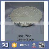 Colorful Home Decorative Items Ceramic Leaf Plate thumbnail-4