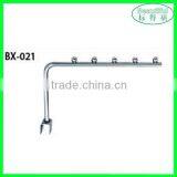 Square Tube Fitting Display Hook With Balls