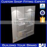 Wall Mounted Wooden Display Shop Furniture Wholesale Wood Shelves for Handbag