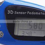 2016 Wholesale Step Counter Silicone Reminding Pedometer